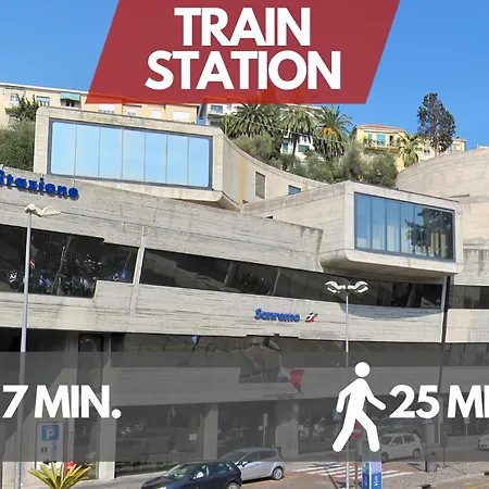 Elegant Apartment-con Free Wi-fi & A/c Sanremo